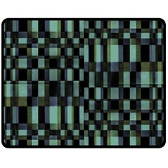 Dark Geometric Pattern Design Fleece Blanket (medium) 