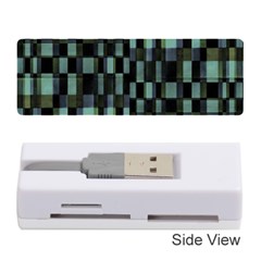 Dark Geometric Pattern Design Memory Card Reader (stick)