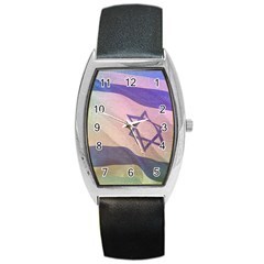 Israel Barrel Style Metal Watch by AwesomeFlags