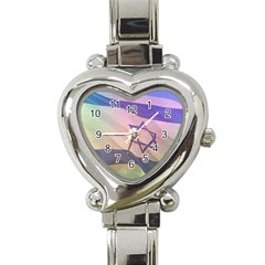 Israel Heart Italian Charm Watch by AwesomeFlags