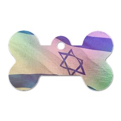 Israel Dog Tag Bone (two Sides) by AwesomeFlags