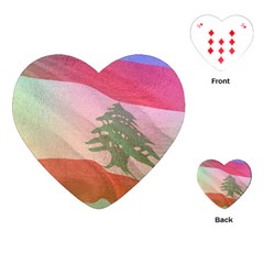 Lebanon Playing Cards Single Design (heart)