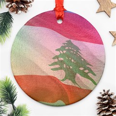 Lebanon Ornament (round)