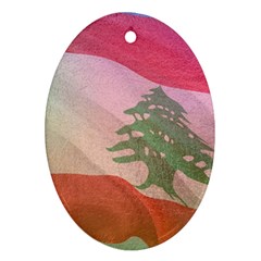 Lebanon Ornament (oval)