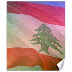 Lebanon Canvas 8  X 10  by AwesomeFlags