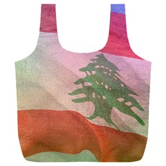 Lebanon Full Print Recycle Bag (xxxl) by AwesomeFlags