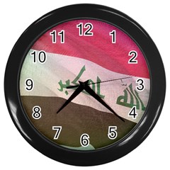 Iraq Wall Clock (black) by AwesomeFlags