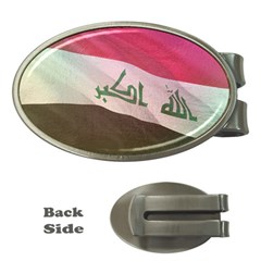 Iraq Money Clips (oval)  by AwesomeFlags