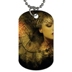 Surreal Steampunk Queen From Fonebook Dog Tag (two Sides) by 2853937