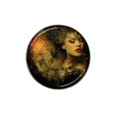 Surreal Steampunk Queen From Fonebook Hat Clip Ball Marker (10 Pack)