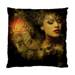 Surreal Steampunk Queen From Fonebook Standard Cushion Case (one Side)