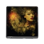 Surreal Steampunk Queen From Fonebook Memory Card Reader (Square 5 Slot) Front