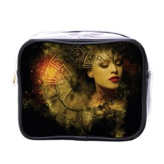 Surreal Steampunk Queen From Fonebook Mini Toiletries Bag (one Side)