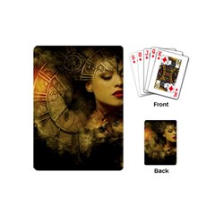 Surreal Steampunk Queen From Fonebook Playing Cards Single Design (mini)