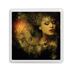 Surreal Steampunk Queen From Fonebook Memory Card Reader (square) by 2853937