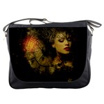 Surreal Steampunk Queen From Fonebook Messenger Bag Front