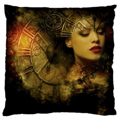 Surreal Steampunk Queen From Fonebook Standard Flano Cushion Case (one Side) by 2853937