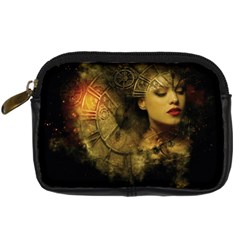 Surreal Steampunk Queen From Fonebook Digital Camera Leather Case by 2853937