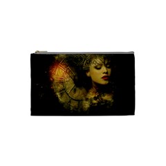 Surreal Steampunk Queen From Fonebook Cosmetic Bag (small) by 2853937