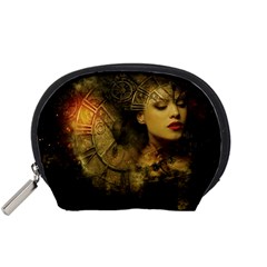 Surreal Steampunk Queen From Fonebook Accessory Pouch (small)