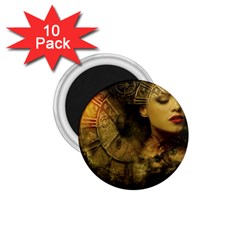 Surreal Steampunk Queen From Fonebook 1 75  Magnets (10 Pack) 