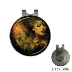 Surreal Steampunk Queen From Fonebook Hat Clips With Golf Markers