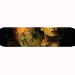 Surreal Steampunk Queen From Fonebook Large Bar Mats