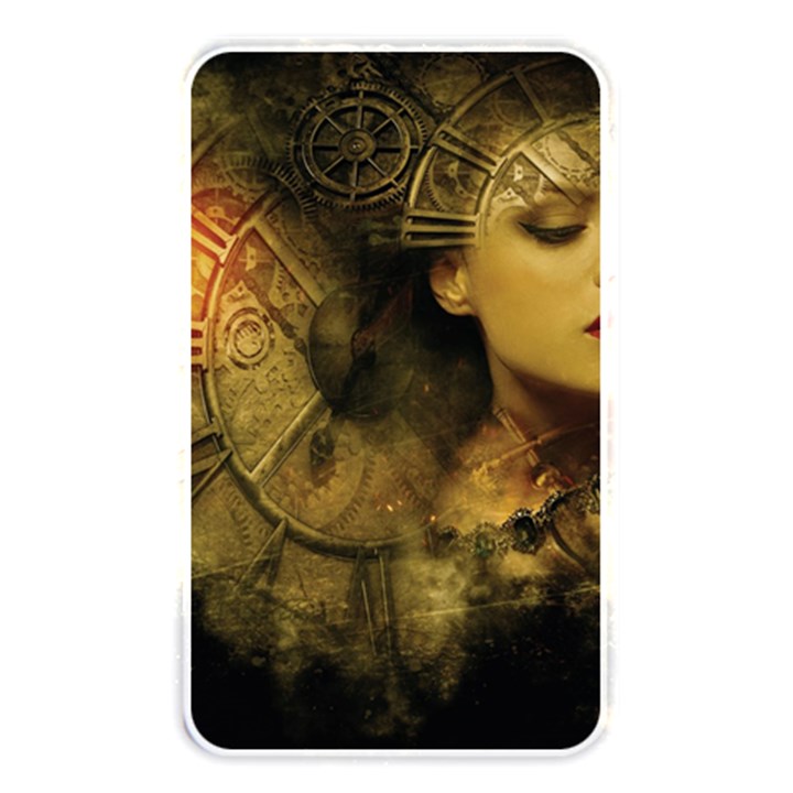 Surreal Steampunk Queen From Fonebook Memory Card Reader (Rectangular)