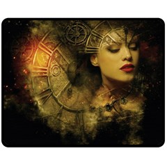 Surreal Steampunk Queen From Fonebook Fleece Blanket (medium) 