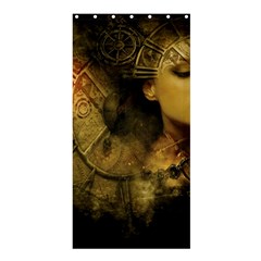 Surreal Steampunk Queen From Fonebook Shower Curtain 36  X 72  (stall)  by 2853937