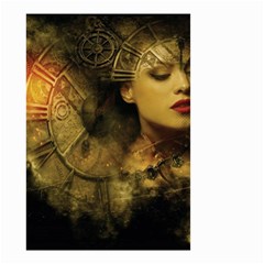 Surreal Steampunk Queen From Fonebook Small Garden Flag (two Sides)