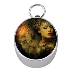 Surreal Steampunk Queen From Fonebook Mini Silver Compasses by 2853937