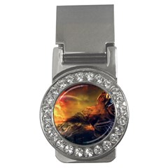 Tiger King In A Fantastic Landscape From Fonebook Money Clips (cz)  by 2853937