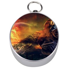 Tiger King In A Fantastic Landscape From Fonebook Silver Compasses by 2853937