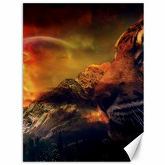 Tiger King In A Fantastic Landscape From Fonebook Canvas 36  X 48  by 2853937