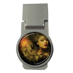 Surreal Steampunk Queen From Fonebook Money Clips (round)  by 2853937