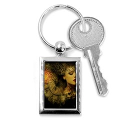 Surreal Steampunk Queen From Fonebook Key Chain (rectangle) by 2853937