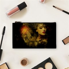 Surreal Steampunk Queen From Fonebook Cosmetic Bag (small) by 2853937