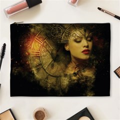 Surreal Steampunk Queen From Fonebook Cosmetic Bag (xl) by 2853937