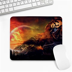 Tiger King In A Fantastic Landscape From Fonebook Large Mousepads by 2853937