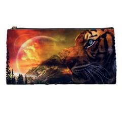 Tiger King In A Fantastic Landscape From Fonebook Pencil Case by 2853937