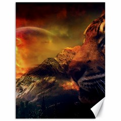 Tiger King In A Fantastic Landscape From Fonebook Canvas 18  X 24  by 2853937