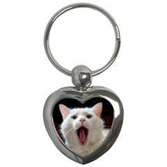 Wow Kitty Cat From Fonebook Key Chain (heart) by 2853937