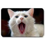 Wow Kitty Cat From Fonebook Large Doormat  30 x20  Door Mat