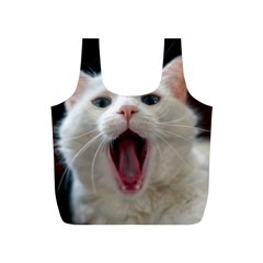 Wow Kitty Cat From Fonebook Full Print Recycle Bag (s) by 2853937