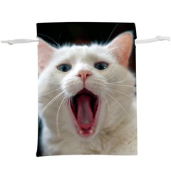 Wow Kitty Cat From Fonebook  Lightweight Drawstring Pouch (xl) by 2853937