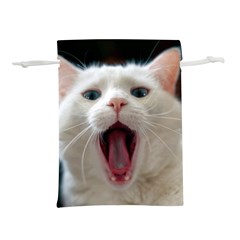 Wow Kitty Cat From Fonebook Lightweight Drawstring Pouch (m) by 2853937