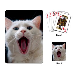 Wow Kitty Cat From Fonebook Playing Cards Single Design (rectangle) by 2853937