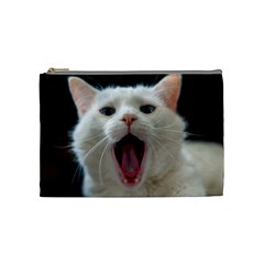 Wow Kitty Cat From Fonebook Cosmetic Bag (medium) by 2853937