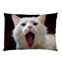 Wow Kitty Cat From Fonebook Pillow Case (two Sides) by 2853937